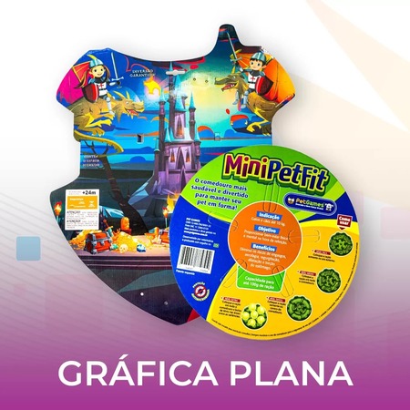 Gráfica plana